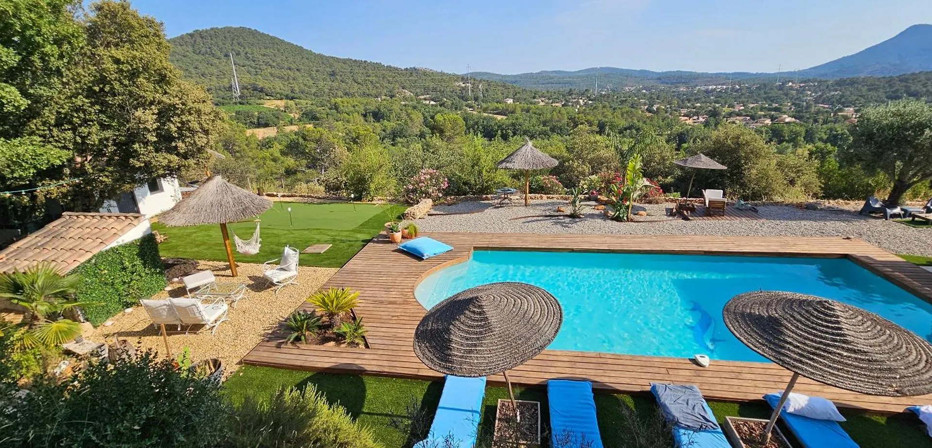 Nouveau : Magnifique Villa Individuelle Avec Piscine Rocbaron Var