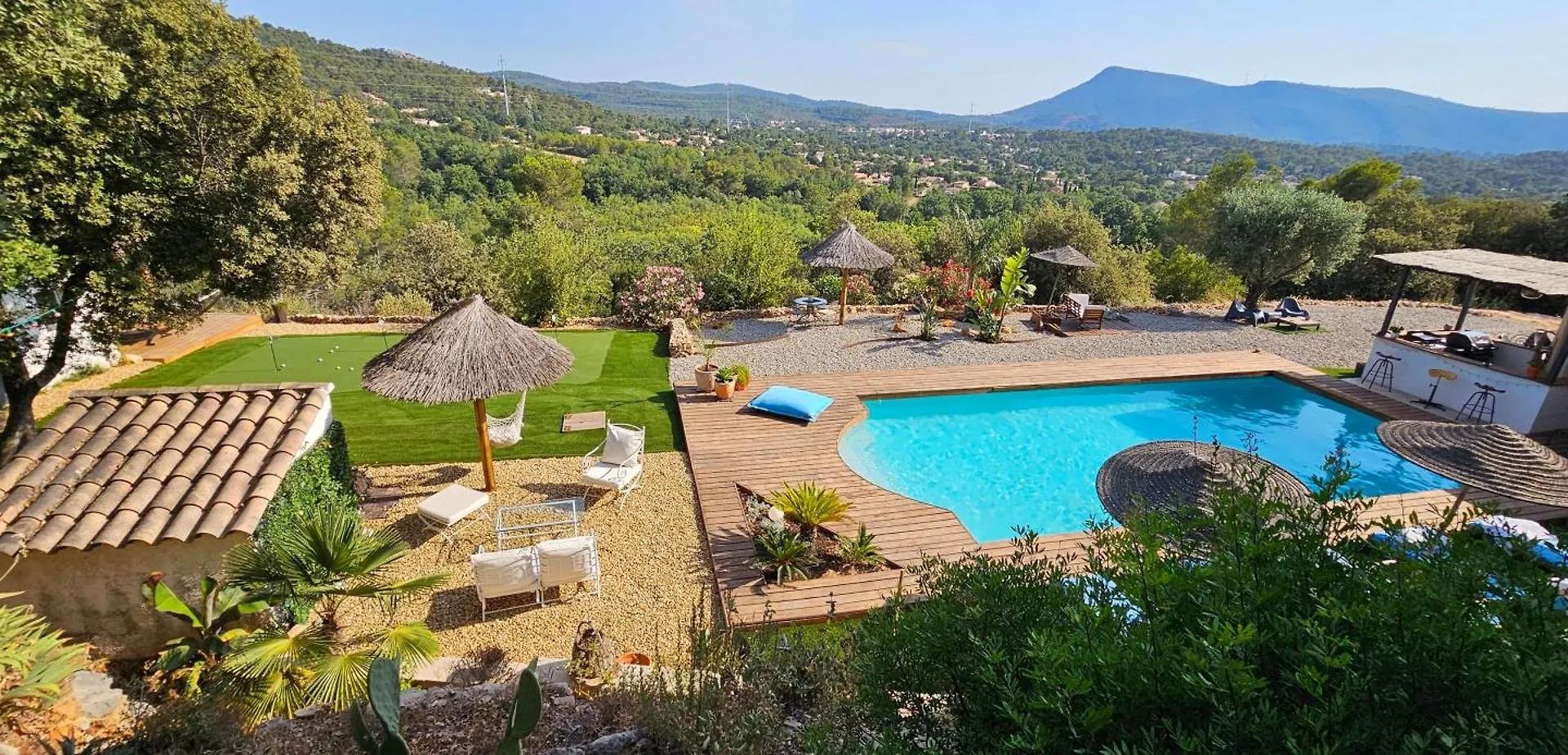 Nouveau : Magnifique Villa Individuelle Avec Piscine Rocbaron Var